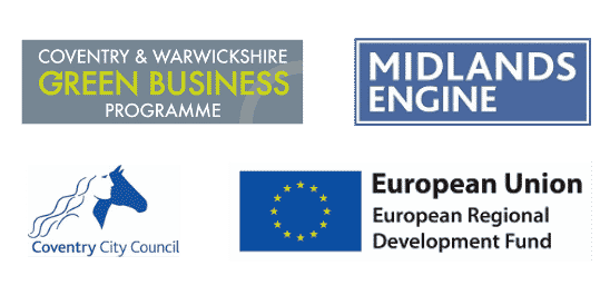 The Coventry and Warwickshire Green Business Programme is part funded by European Regional Development Fund (ERDF), and delivered by Coventry City Council helped make carbon savings possible in manufacturing businesses