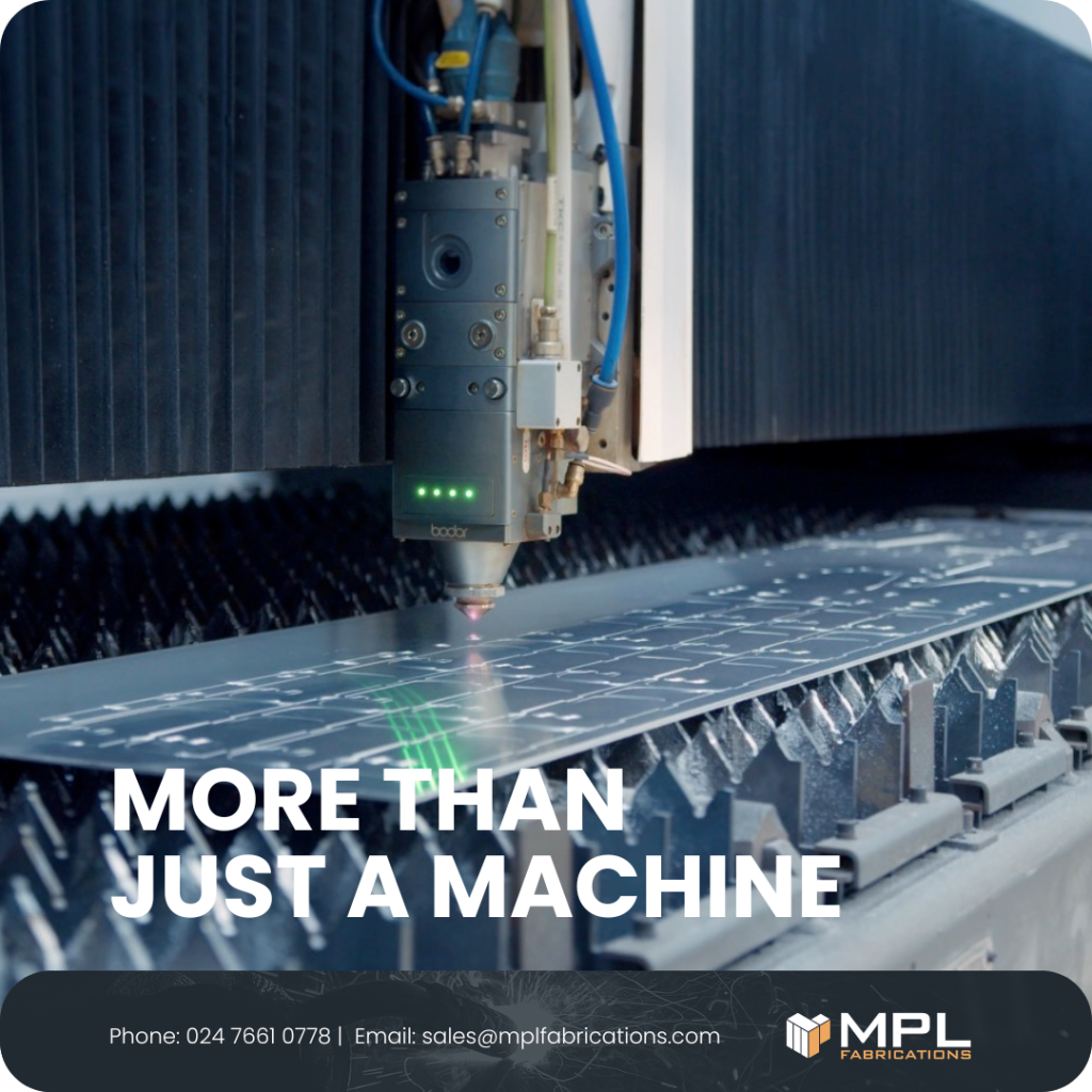 In-house Laser Cutting in Coventry MPL Fabricatinos